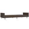 vidaXL Schlafsofa 2-Sitzer Taupe Stoff