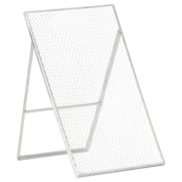 vidaXL Gartensieb Verzinkter Stahl