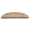 vidaXL Treppenmatten Selbstklebend Sisal-Optik 15 Stk. 56x17x3 cm Sand