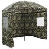 vidaXL Angel-Regenschirm 228 x 204 cm Oxford-Polyester Tarnung