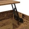 vidaXL Couchtisch Altholz 60 x 44,5 x 45 cm Holzwerkstoff