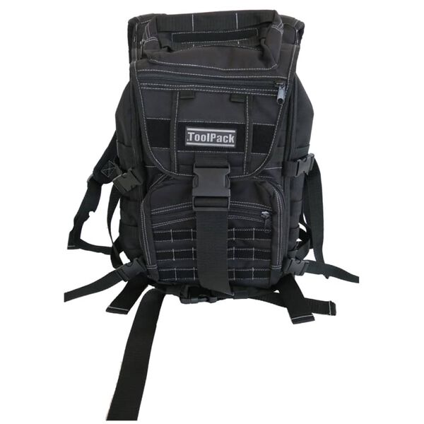 Toolpack Multifunktionaler Rucksack Budge Schwarz 30&times;22&times;50 cm 360.106
