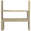 vidaXL Schreibtisch-Organizer Verstellbar Sonoma-Eiche 40x17x41 cm