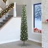 vidaXL K&uuml;nstlicher Weihnachtsbaum mit 300 LEDs mit St&auml;nder Gr&uuml;n 270 cm