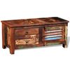 vidaXL TV-Schrank Altholz Massiv