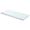 vidaXL Regalb&ouml;den 2 Stk. Glas Transparent 70x30 cm