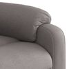 vidaXL Relaxsessel Taupe Stoff