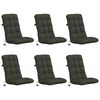 vidaXL 6-teiliges Hochlehner Kissenset VIANEN 6 pcs 100 % Polyester