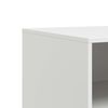 vidaXL TV-Schrank Wei&szlig; 67x39x44 cm Stahl