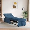 vidaXL Pull-Out Schlafsofa Blau 194 x 50 x 82 cm Sperrholz