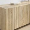 vidaXL TV-Wandschrank 2 pcs Sonoma-Eiche 59,5 x 31 x 40 cm