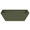 vidaXL Garten-Pflanzgef&auml;&szlig; 5 pcs Olive Gr&uuml;n 50 x 50 x 15 cm