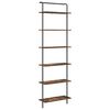 vidaXL B&uuml;cherregal 6 Ebenen 60 x 24 x 203 cm Holzwerkstoff
