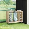vidaXL Golf Schrank Mit Rad Uni Sonoma-Eiche 65 x 45 x 98 cm