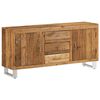 vidaXL Sideboard Altholz Massiv 160x40x76 cm