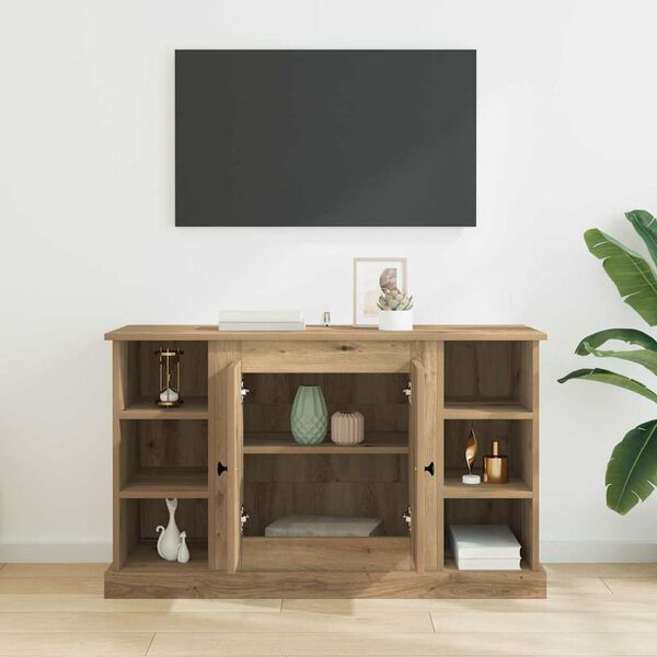 vidaXL Sideboard Artisan-Eiche 100 x 35,5 x 60 cm Holzwerkstoff