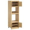 vidaXL Schrank mit Regal Honig 66 x 58 x 207 cm Massives Kiefernholz