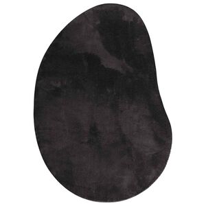 vidaXL Teppich HUARTE Schwarz 80 x 150 cm Polyester