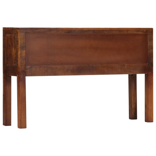 vidaXL Sideboard 118x30x75 cm Massivholz Mango