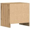 vidaXL Nachttisch Artisan-Eiche 45 x 34 x 44,5 cm Holzwerkstoff