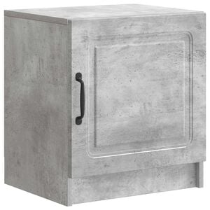 vidaXL Nachttisch Betongrau 43 x 34,5 x 47 cm Holzwerkstoff