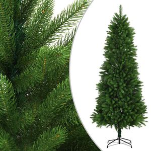 vidaXL Künstlicher Weihnachtsbaum Naturgetreue Nadeln 240 cm Grün
