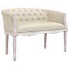 vidaXL Sitzbank 98x56x69 cm Leinen