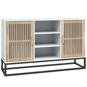 vidaXL Sideboard Wei&szlig; 105x30x65 cm Holzwerkstoff