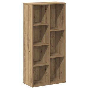 vidaXL B&uuml;cherregal Artisan-Eiche 50x25x105 cm Holzwerkstoff