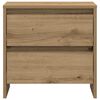 vidaXL Nachttisch 2 pcs Artisan-Eiche 45 x 34 x 44,5 cm Holzwerkstoff