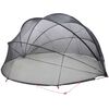 vidaXL Pool-Dome Schwarz 472 x 460 x 229 cm