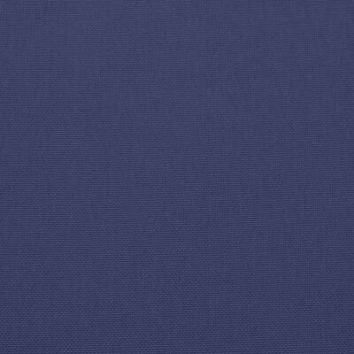 vidaXL Hochlehner-Auflagen 4 Stk. Marineblau Oxford-Gewebe