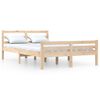 vidaXL Massivholzbett ohne Matratze 140x200 cm