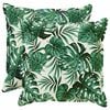 vidaXL Kissenbezug 2 stk. HOUTEN Blattmuster 60 x 60 cm Polyester