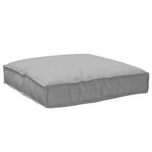 vidaXL Kissen Oxford-Stoff Grau 80 x 80 x 12 cm