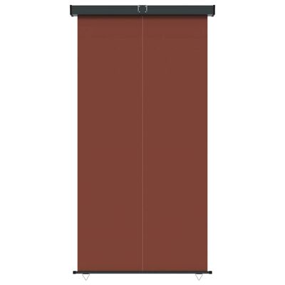 vidaXL Balkon-Seitenmarkise 160 × 250 cm Braun