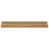 vidaXL Wandregal mit Regal 4 pcs Braun 40 x 9 x 3 cm Holzwerkstoff