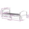 vidaXL Massivholzbett mit 2 Schubladen Kiefer 90x200 cm