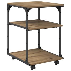 vidaXL Druckerst&auml;nder Artisan-Eiche 43 x 48 x 64 cm Holzwerkstoff