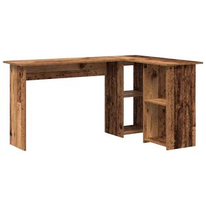 vidaXL Schreibtisch Altholz 142 x 102 x 73 cm Holzwerkstoff