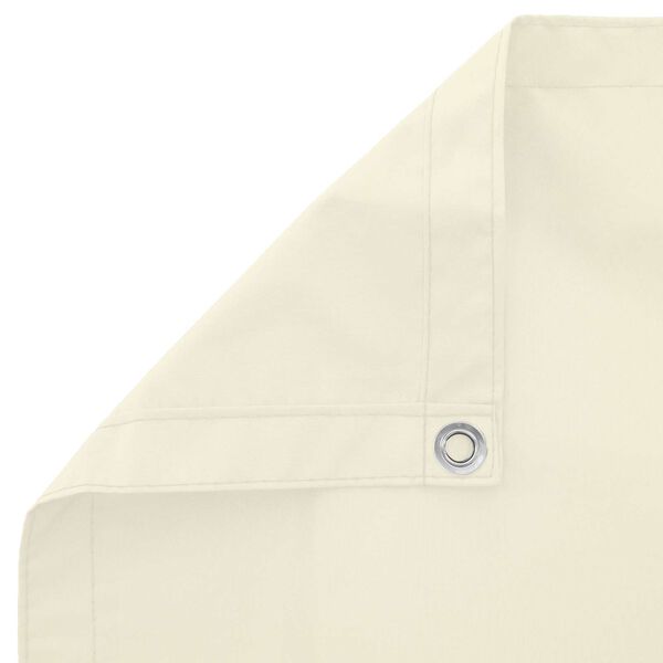 vidaXL Balkonsichtschutz Creme 100 x 200 cm Oxford-Stoff