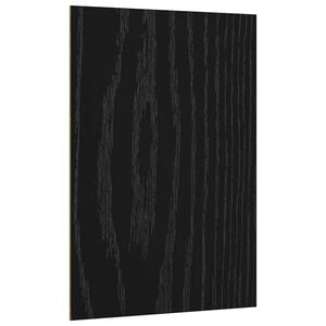 vidaXL Dekoplatten 12 Stk. Schwarz Eichen-Optik 21 x 30 x 0,27 cm