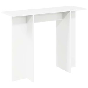 vidaXL Konsolentisch Wei&szlig; 100 x 30 x 75 cm Holzwerkstoff