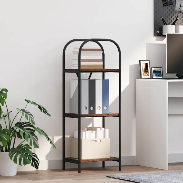 vidaXL B&uuml;cherregal Altholz 40 x 30 x 109 cm Holzwerkstoff