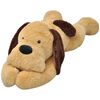 vidaXL Hund Kuscheltier Pl&uuml;sch Braun 120 cm
