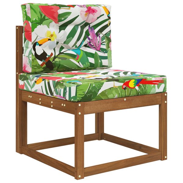 vidaXL Sofakissen f&uuml;r drau&szlig;en 2 pcs Bunt Polyester