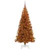 vidaXL Weihnachtsbaum mit 300 LEDs mit Ständer Gold 180 cm Haustier