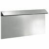 vidaXL Schneckenzaun 16 stk. 50 x 3,5 x 25 cm Verzinkter Stahl Silber