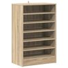 vidaXL Schuhschrank Sonoma-Eiche 60x35x92 cm Holzwerkstoff