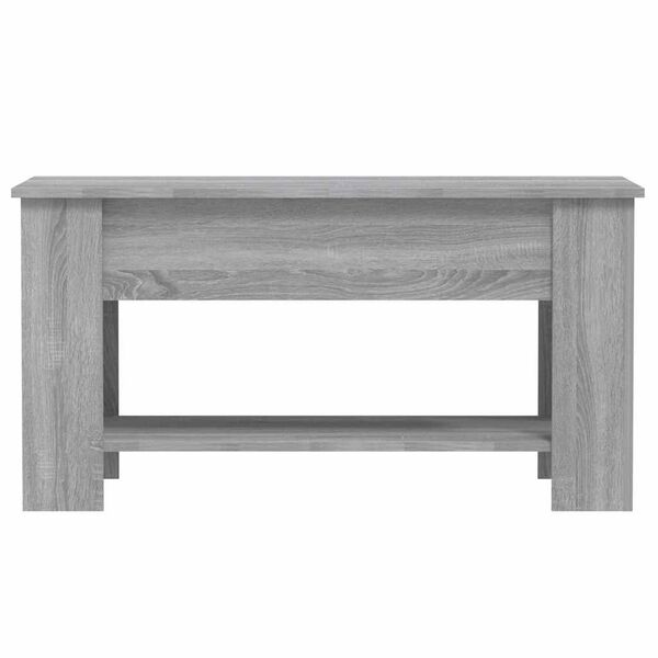 vidaXL Couchtisch Grau Sonoma 101x49x52 cm Holzwerkstoff